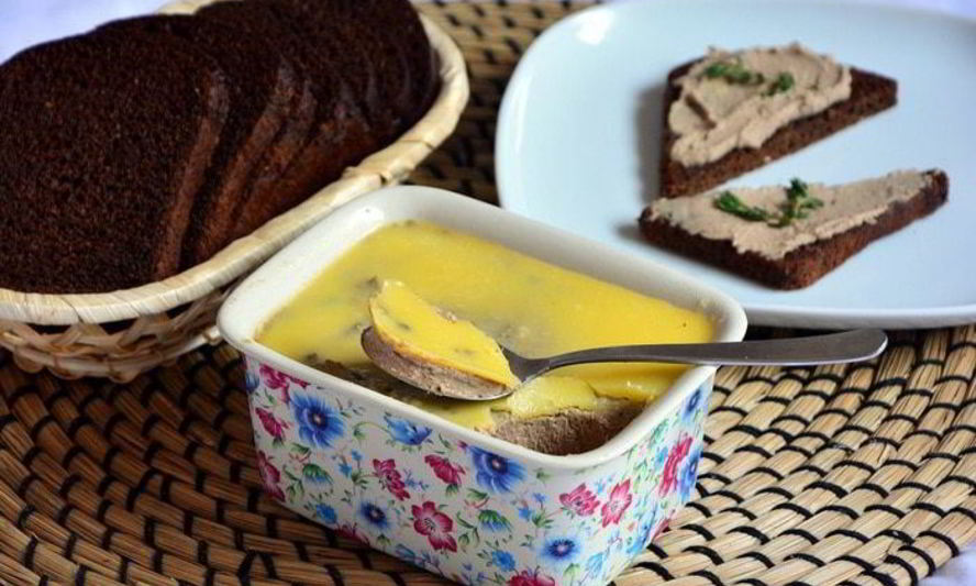 Рецепт паштета из утиной печени