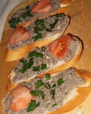 Паштет По следам тапенады