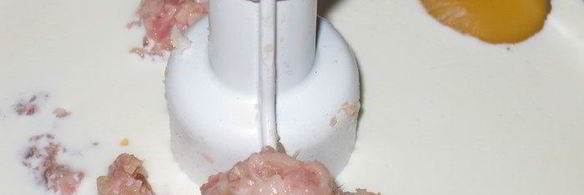 паштет с фруктовым салатом