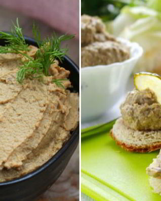 Постный паштет