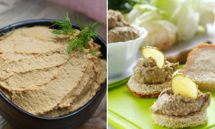 Рецепт постного паштета