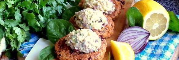 селедочный паштет на фасолевых котлетах