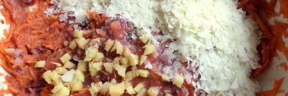 селедочный паштет на фасолевых котлетах