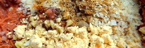 селедочный паштет на фасолевых котлетах