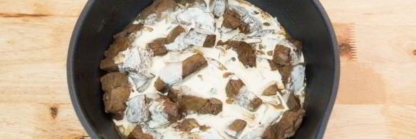 сливочный паштет из говяжьей печени