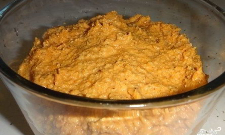 Рецепт пасты из бразильских орехов и сушеных помидоров