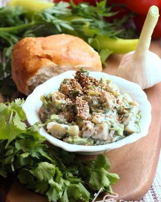 Патлыджан эзмеси — баклажановая закуска