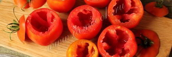 помидоры, фаршированные мясом и рисом