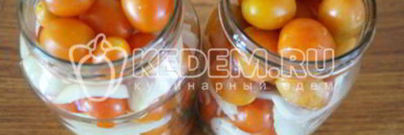 помидоры с луком и маслом на зиму