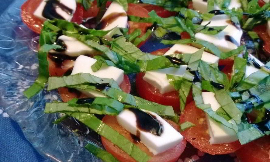 Рецепт помидоров с сыром моцарелла