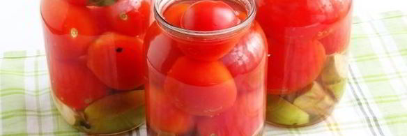 помидоры с яблоками на зиму без уксуса