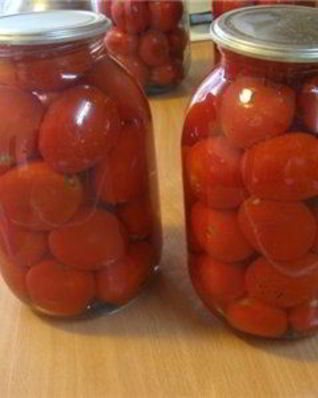 Помидоры с яблоками на зиму