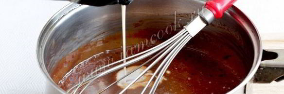 бисквитный рулет трюфель