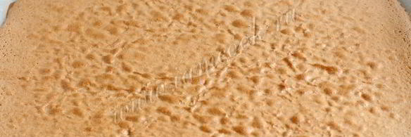 бисквитный рулет трюфель