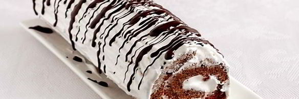 бисквитный рулет за 5 минут