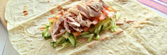 домашний рулет с курицей