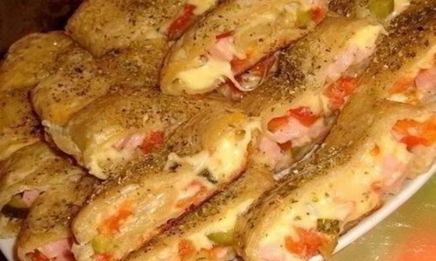 Рецепт голландского рулета с ветчиной и помидорами