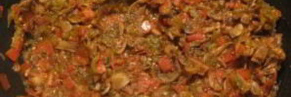 картофельный рулет с овощами