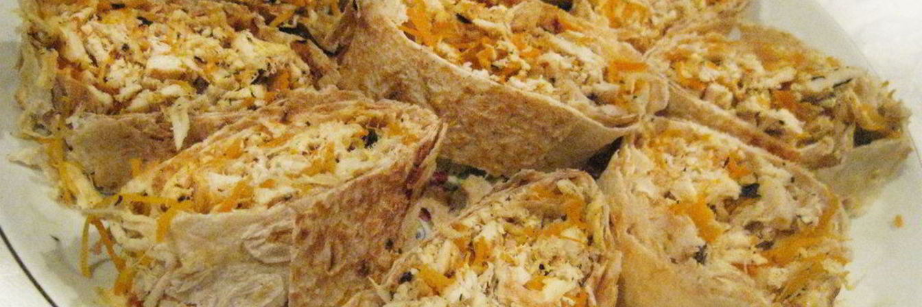 Куриный рулет по-грузински