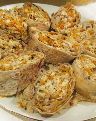 Куриный рулет по-грузински