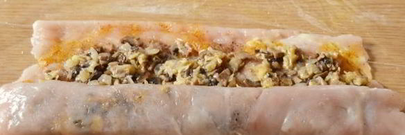 куриный рулет в духовке