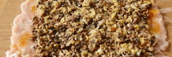 куриный рулет в духовке