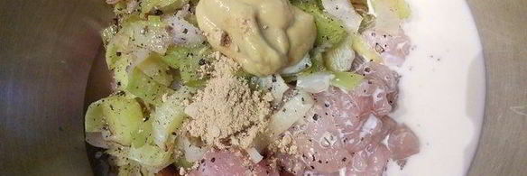 куриный рулет в гранатовом желе