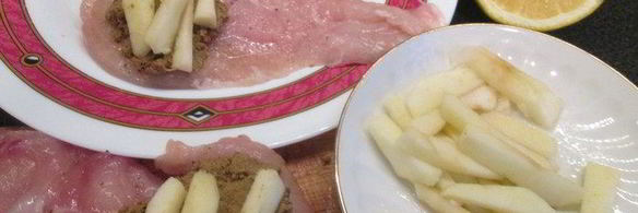 куриные рулетики с начинкой из печени