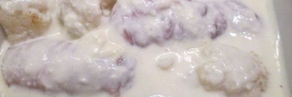 куриные рулетики с начинкой из печени