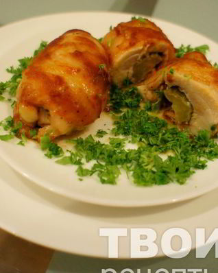 Куриные рулетики