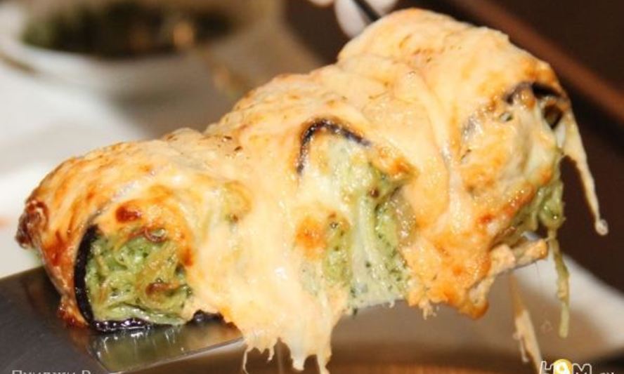 Рецепт манеллы — запеченных рулетов из баклажанов