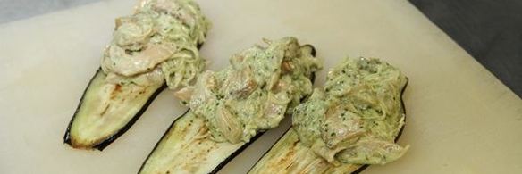 манелла — запеченные рулеты из баклажанов