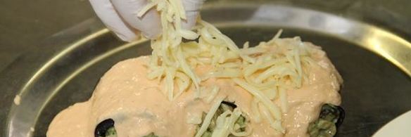 манелла — запеченные рулеты из баклажанов