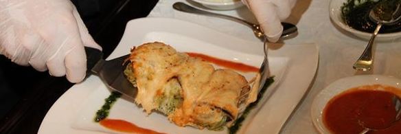 манелла — запеченные рулеты из баклажанов