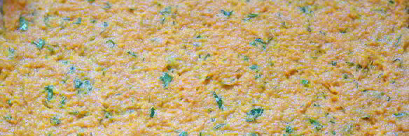 морковный рулет с сырной начинкой