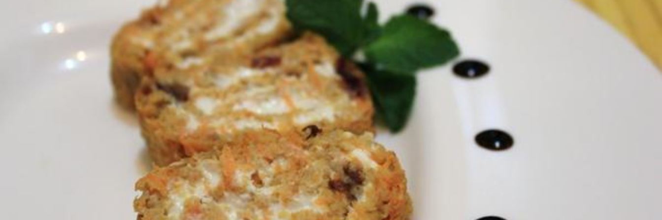 Морковный рулет