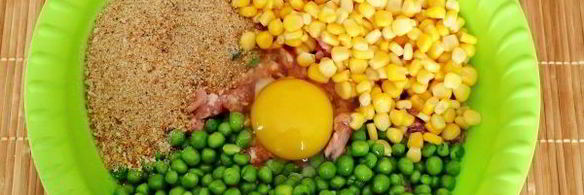 мясной рулет конфетти