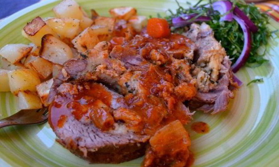 Рецепт мясного рулета по-неаполитански