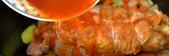 мясной рулет по-неаполитански