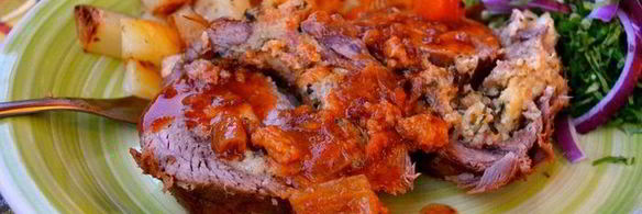 мясной рулет по-неаполитански