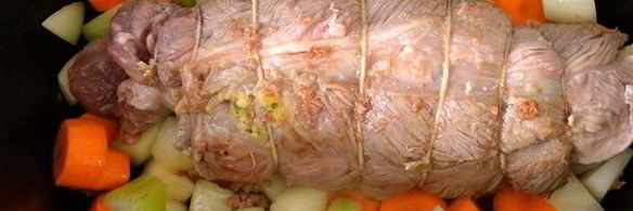 мясной рулет по-неаполитански