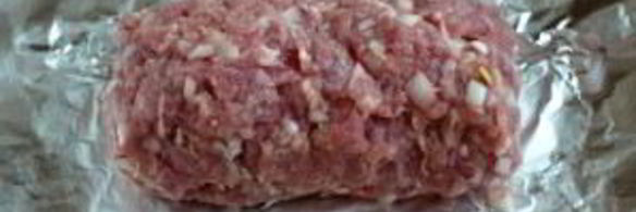 мясной рулет с яйцом в духовке