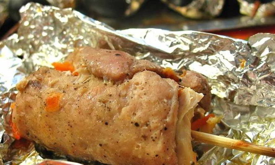 Рецепт мясных рулетиков в духовке