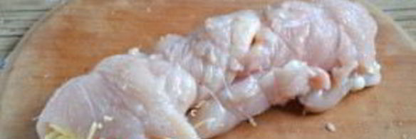 новогодний рулет из курицы