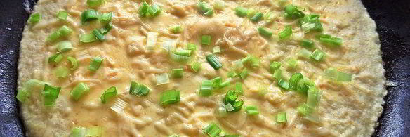 омлетный рулет с начинкой