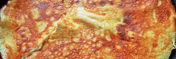 омлетный рулет с начинкой