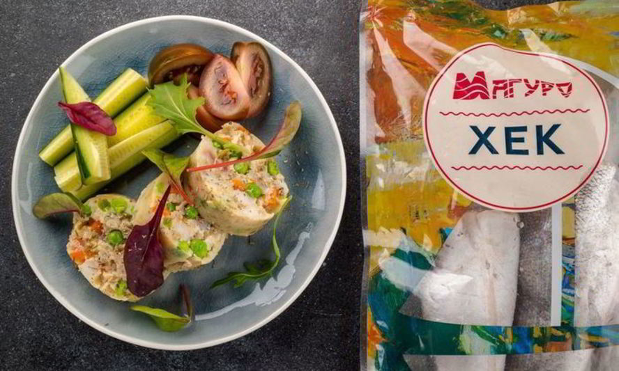 Рецепт парового рулета с хеком и овощами