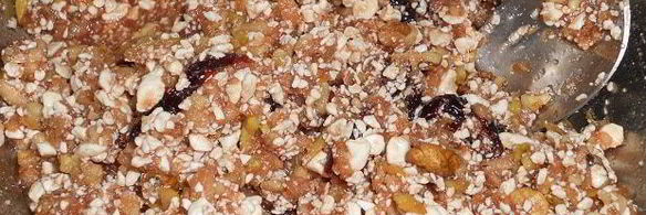 песочный рулет на творожном тесте