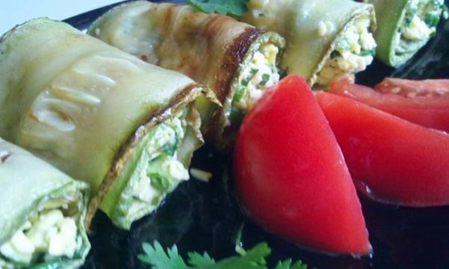 Рецепт пикантных рулетиков