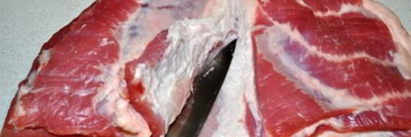 рулет из брюшины со сладким перцем